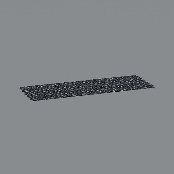 Cobblestone Pathway 3D Model