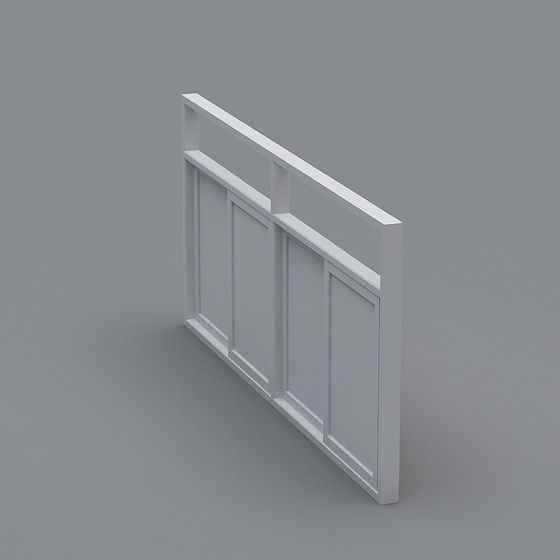 Sleek Minimalist 3D Model for Modern Design