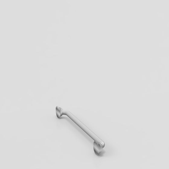 Sophisticated Bathroom Handrail 3D model