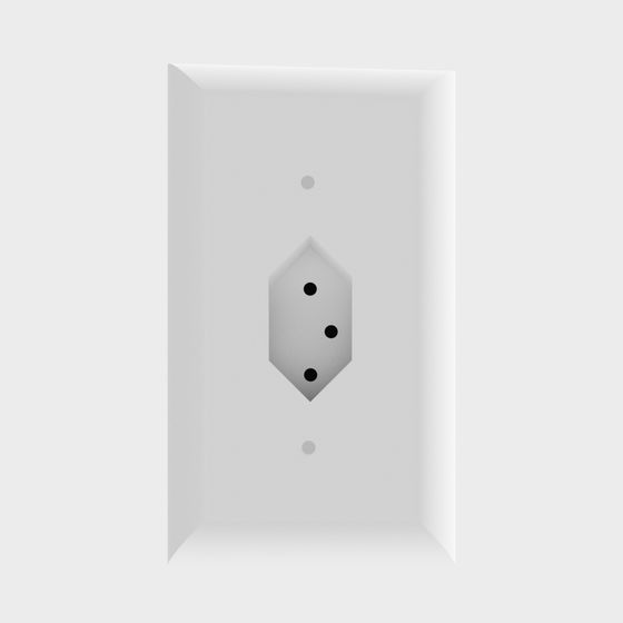 Minimalist Outlet 3D model
