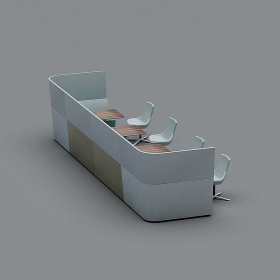 Urban Corner Café 3D model for Creative Projects
