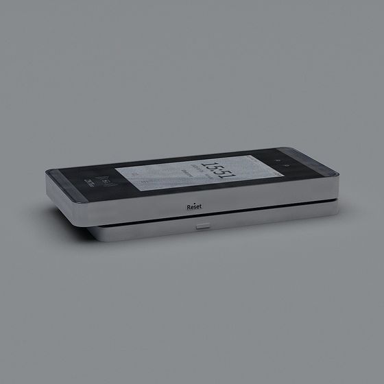 Sleek Low-Poly Smartphone 3D model