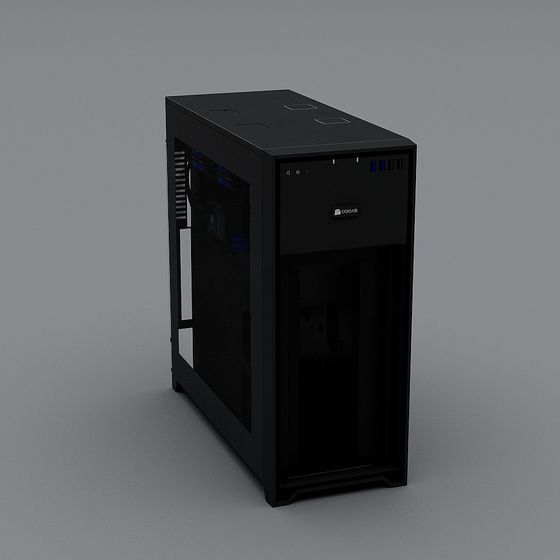 Corsair PC Case 3D Model for Designers and Developers