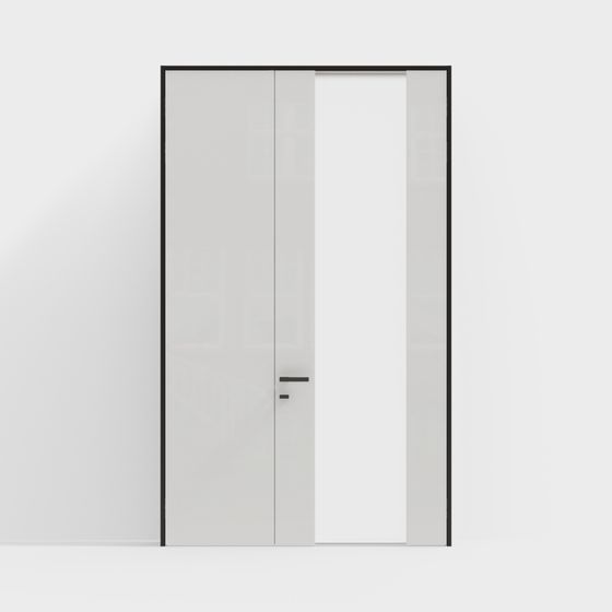 Minimalist Door 3D model