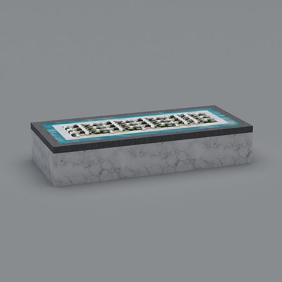 Urban Water Feature 3D model