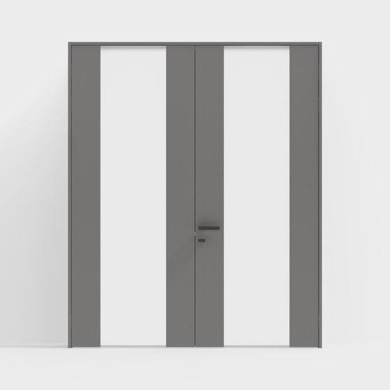 City Door 3D model for Modern Spaces