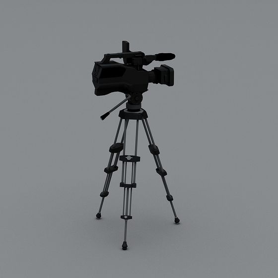 Low Poly Camera 3D Model for Creative Projects