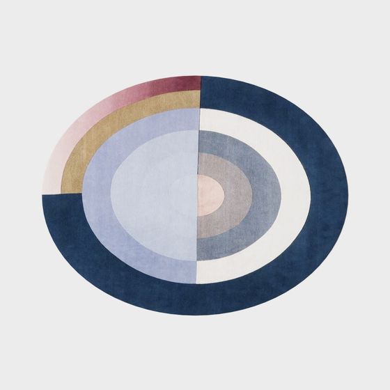 Color Vortex 3D Rug Model