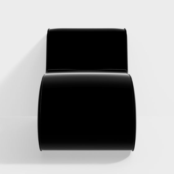Curvilinear Chair 3D model