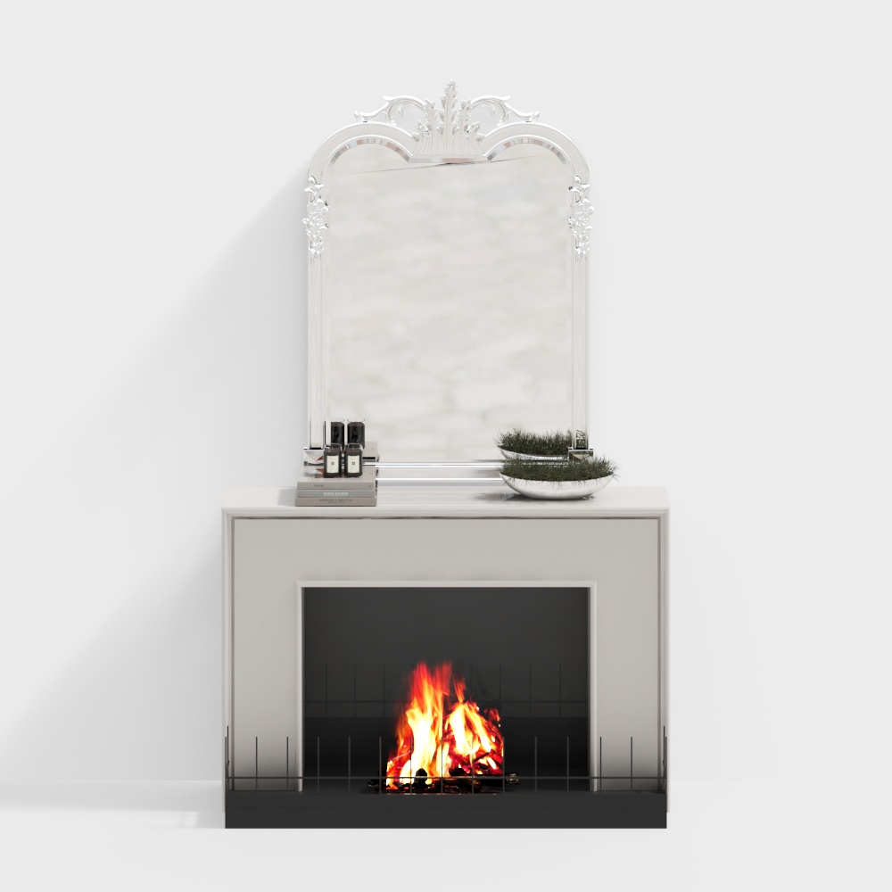 french fireplace