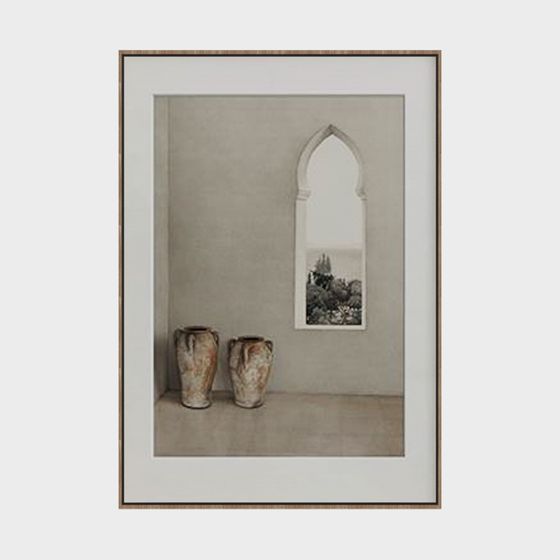 Castle Window View 3D Model for Creative Projects