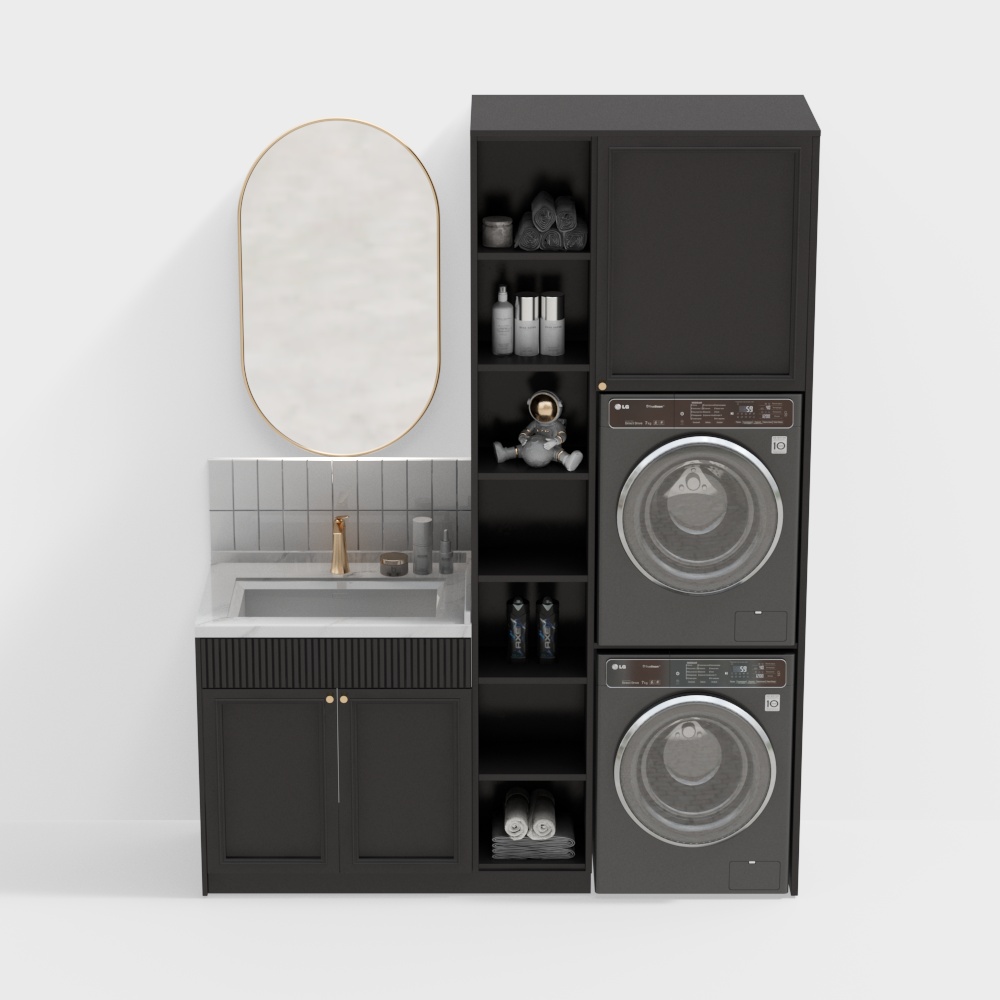 French balcony cabinet