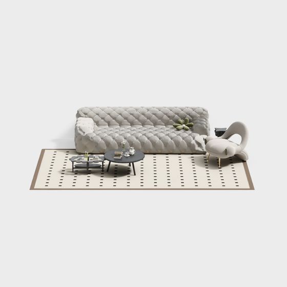 프랑스 양식 소파 세트