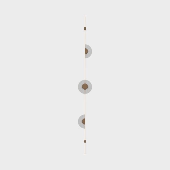 Brown French Wall Lamp