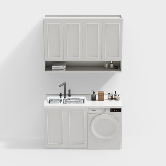 Laundry Room Oasis 3D model