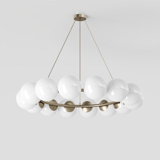 Sphere Harmony Pendant Light 3D model