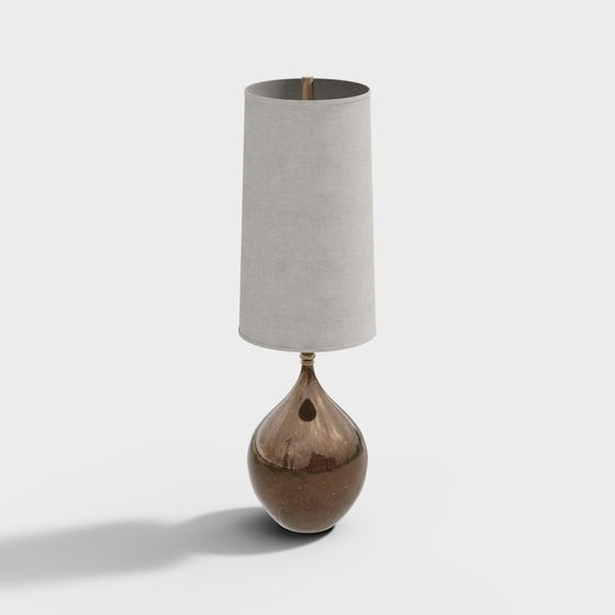 Stylish 3D Table Lamp Model for Modern Interiors