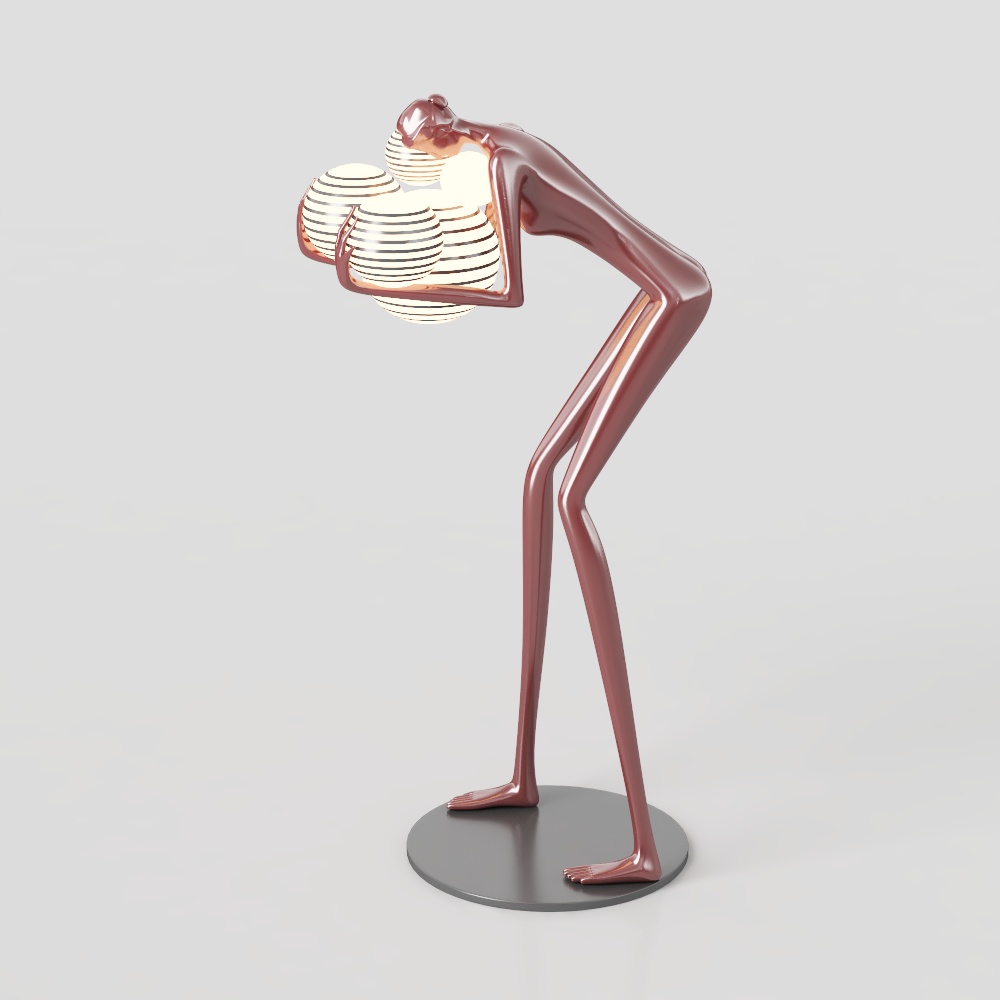 Французская напольная лампа