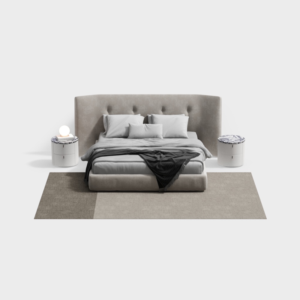 Ensemble de lit français