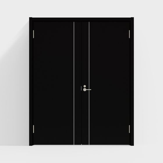 Urban Gate 3D Model - Modern Minimalist Design