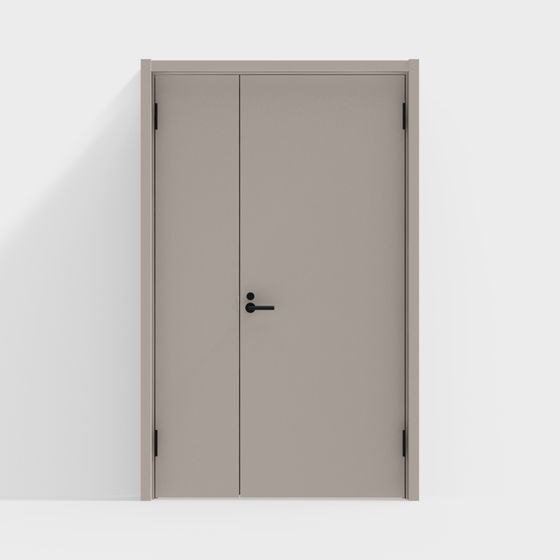 Modern Minimalist Door 3D model