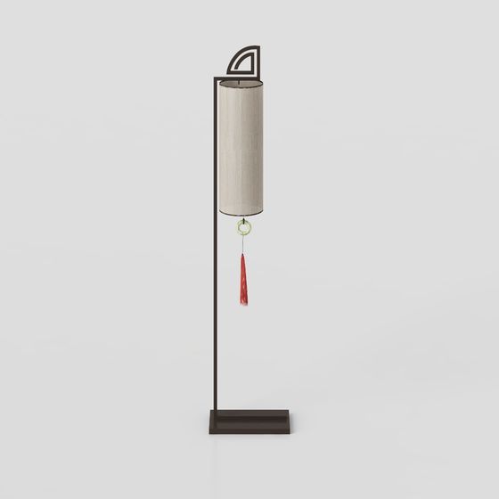 Oriental Wind Lantern 3D model - Modern Aesthetic with Traditional Elegance