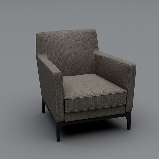 Urban Sofa 3D model in Modern Minimalist Aesthetics