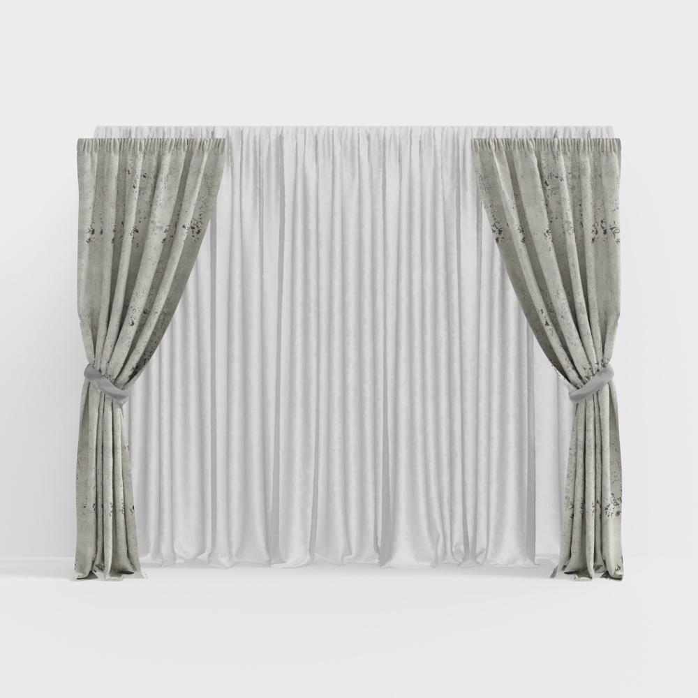 Design Space - Lanting sequence - High Precision -90616-01- Curtain 280cm
