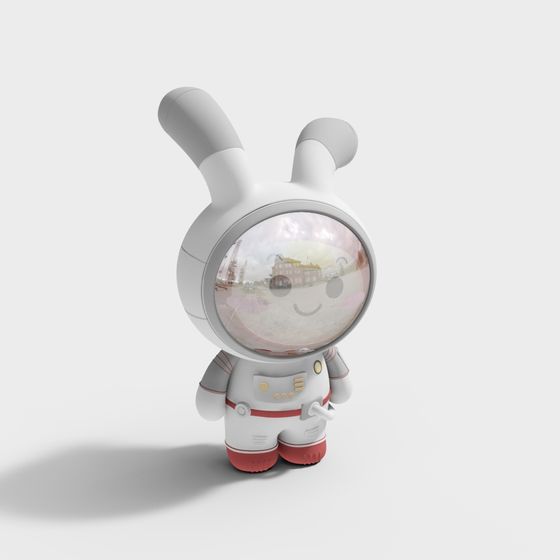 Explorer Rabbit 3D model