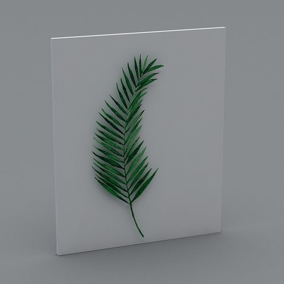 Tropical Leaf 3D Model