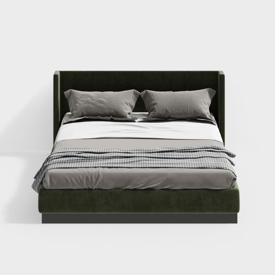 Velvet Dream 3D model Bed