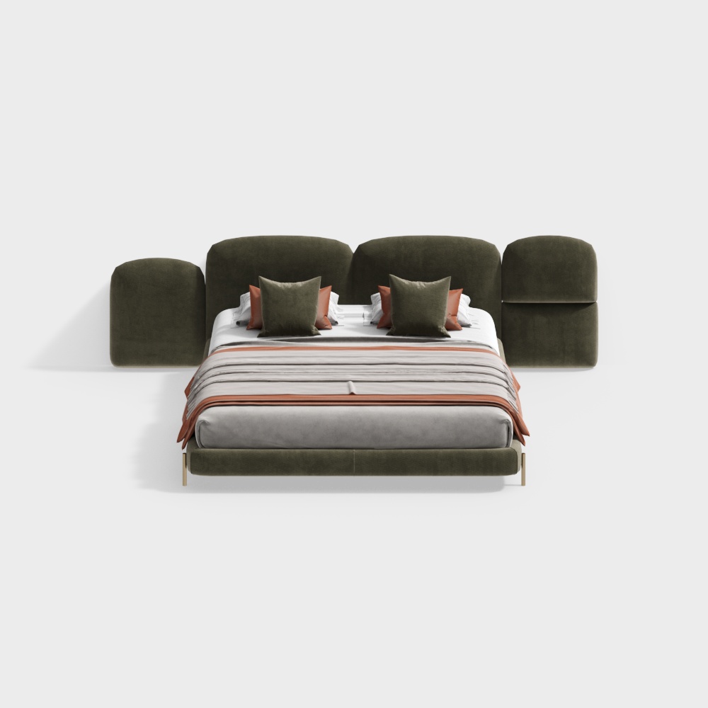 Giường đôi kiểu Pháp