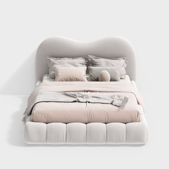 Dreamweaver Bed 3D model for Modern Interiors