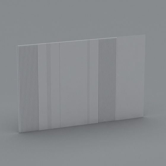 Urban Retreat 3D Model Wall Panel