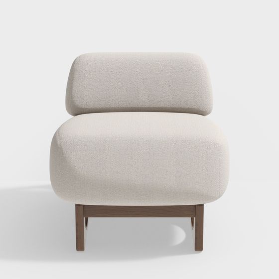 Cozy Lounge Chair 3D model