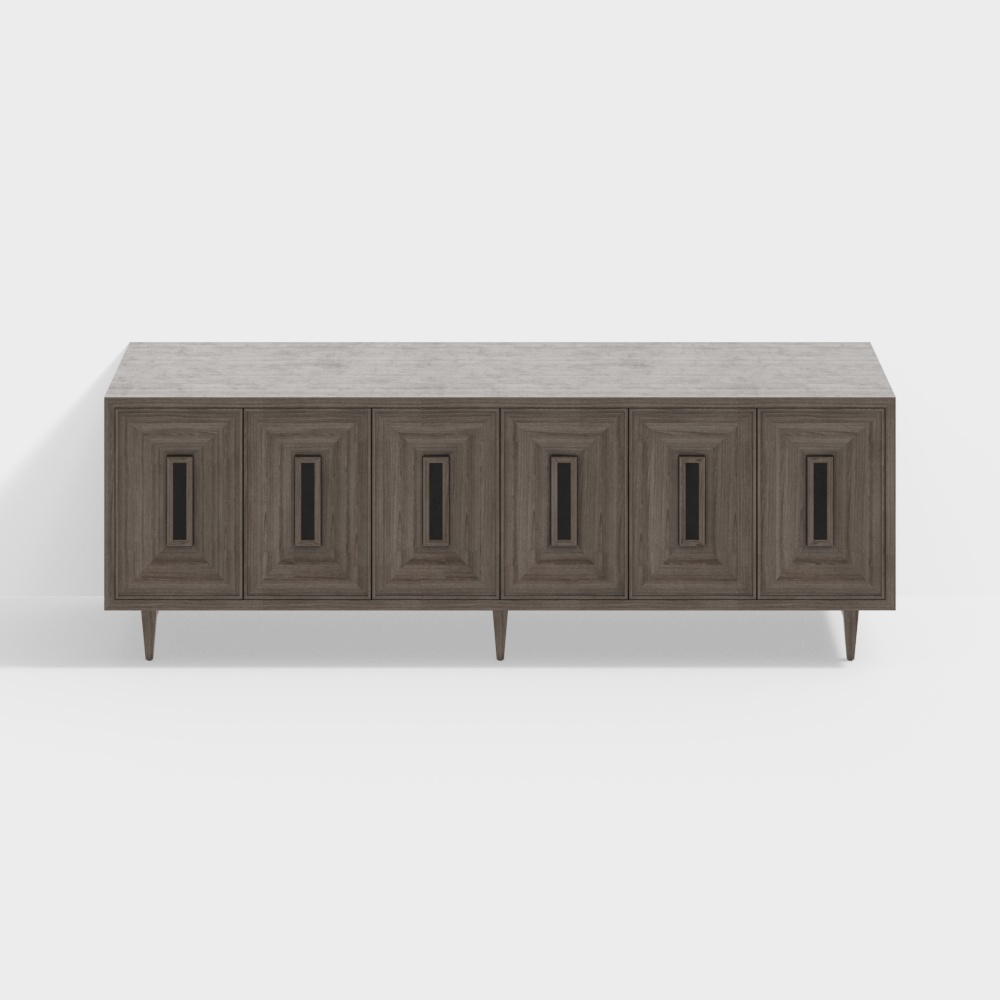 Gabinete de televisión Wabi-Sabi