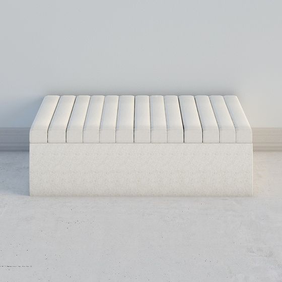 Urban Leisure Bench 3D model