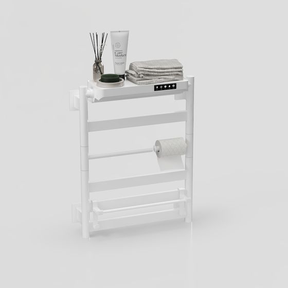 KADIYO - Khử trùng nóng - giá để khăn tắm điện carbon GS09