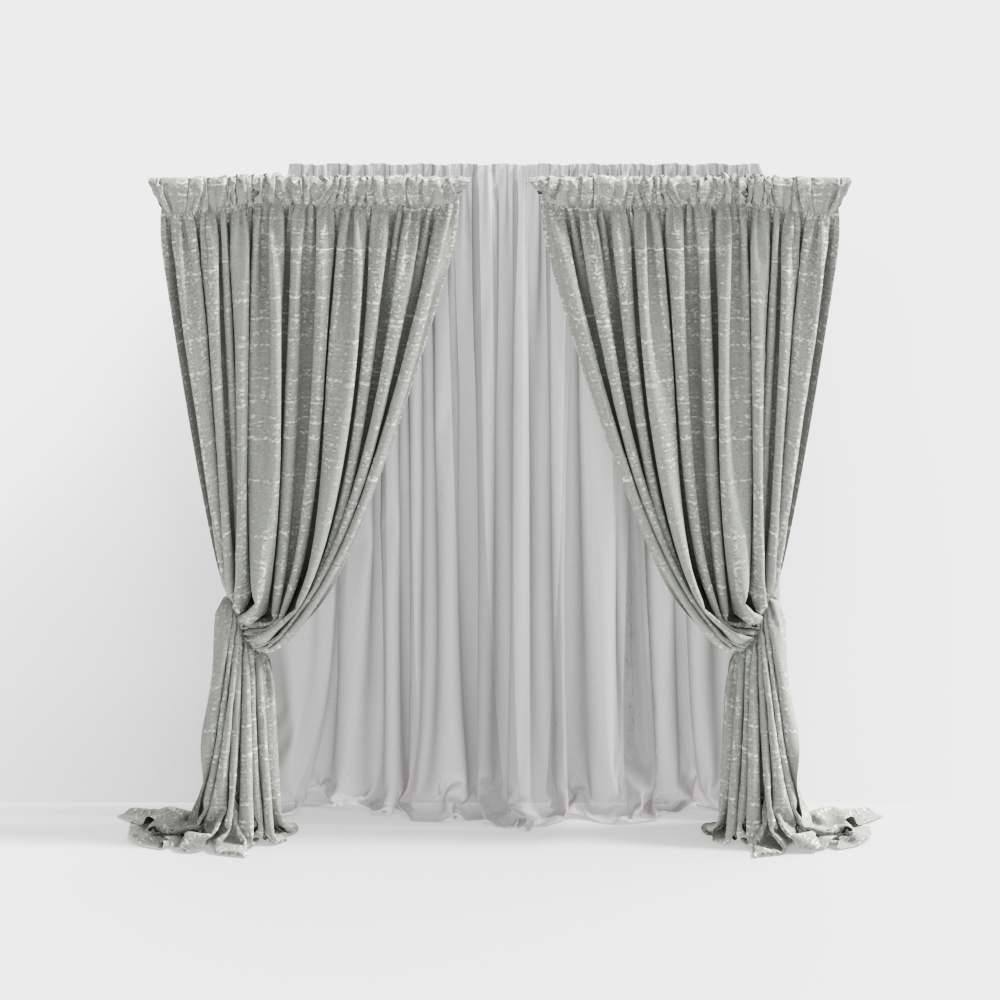 Set space-curtain
