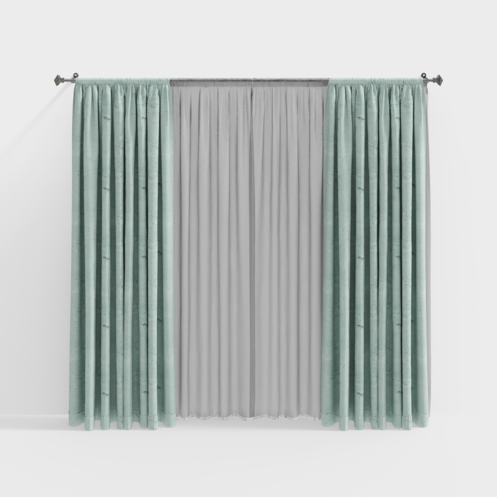Design Space - Lanting sequence - High Precision -90616-07- Curtain 280cm