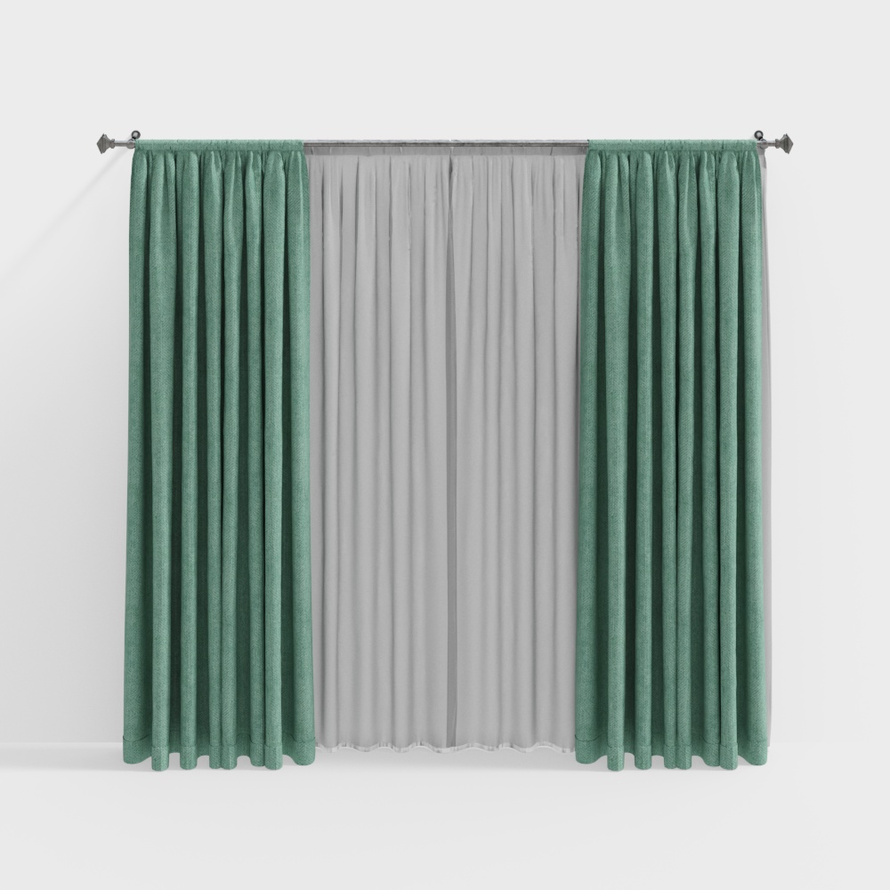 Set space-curtain