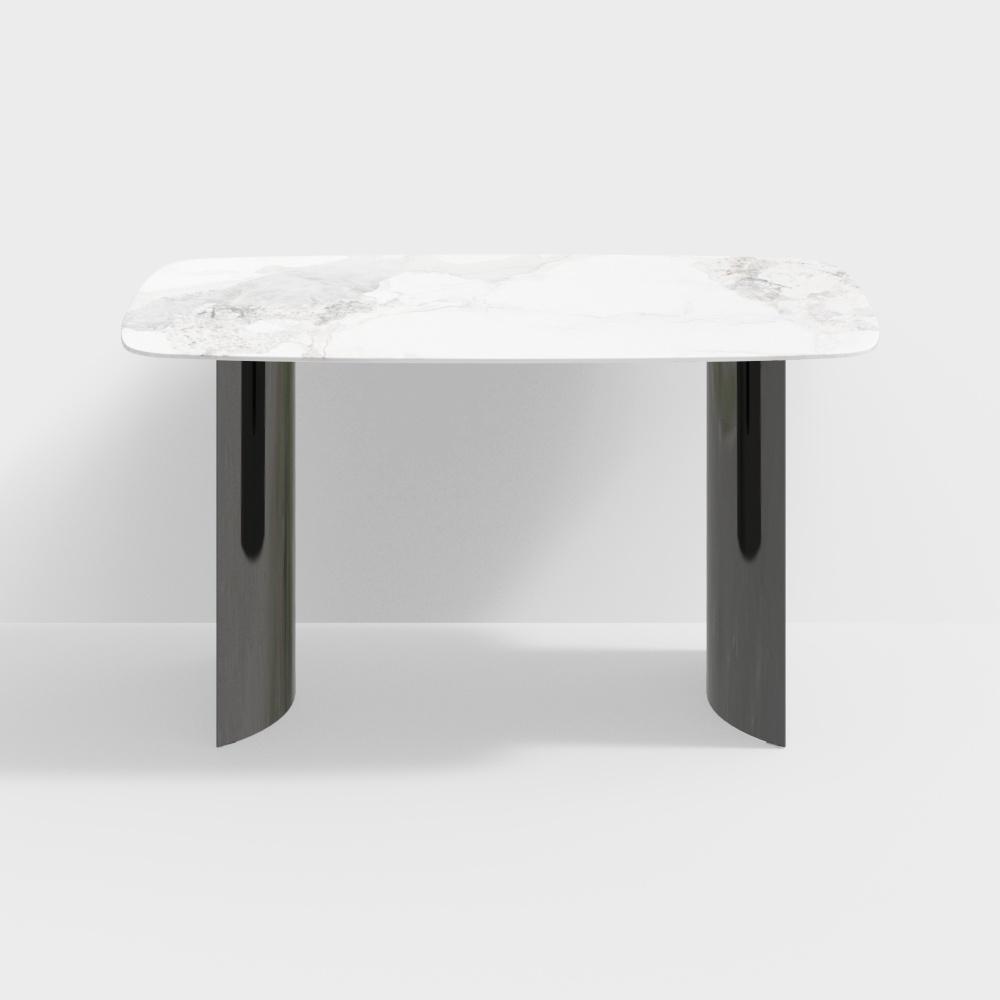 Modern Minimalist Rock Slab Dining Table clj-as-ct01 Dining Table