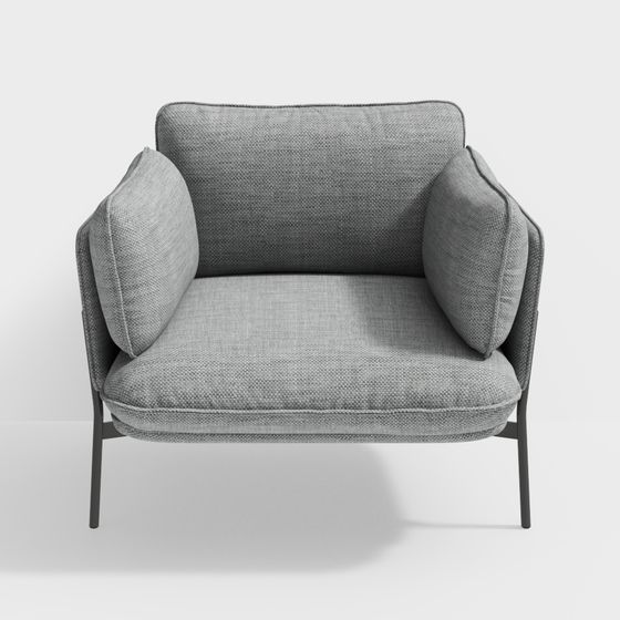 Urban Sofa 3D model for Contemporary Spaces