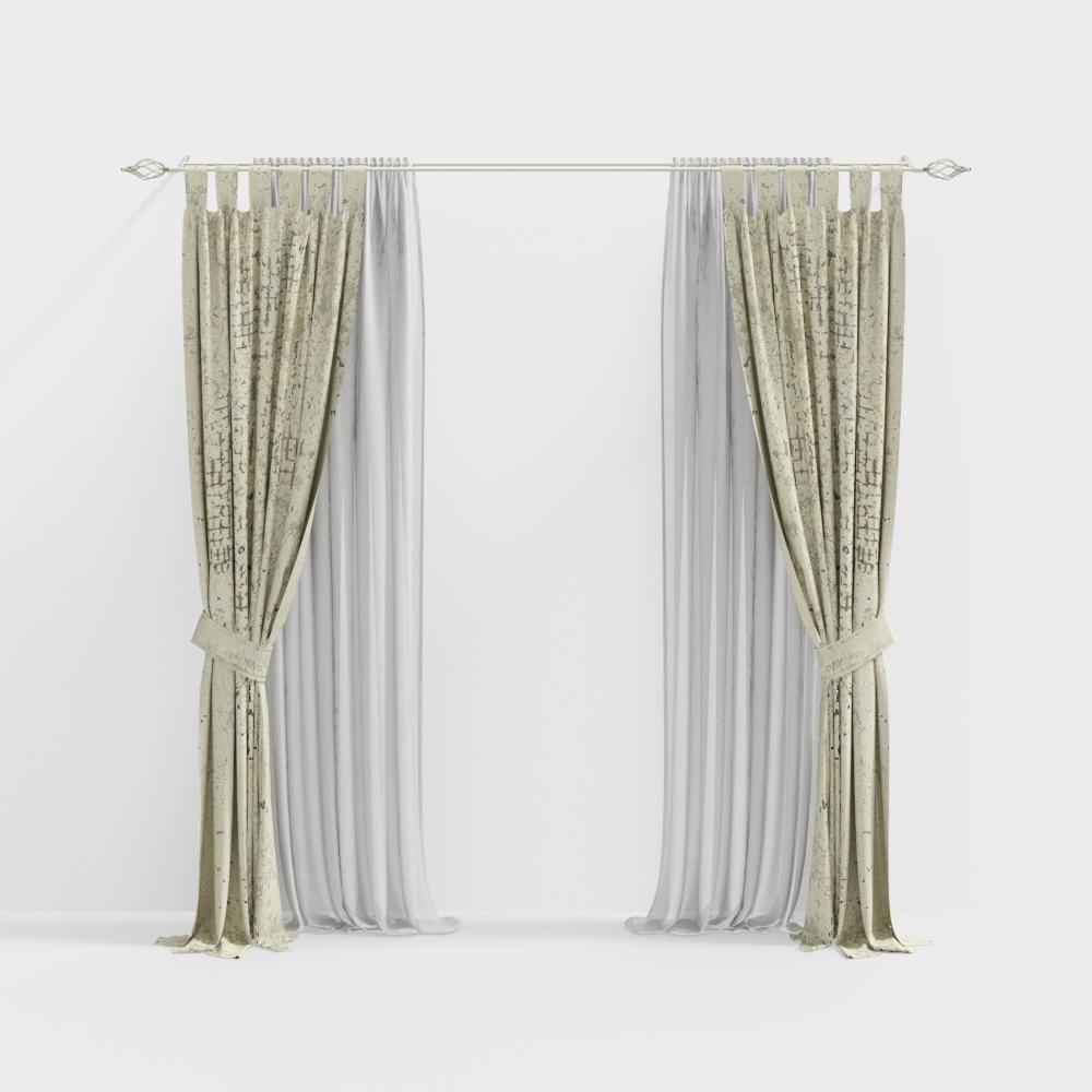 Set space-curtain