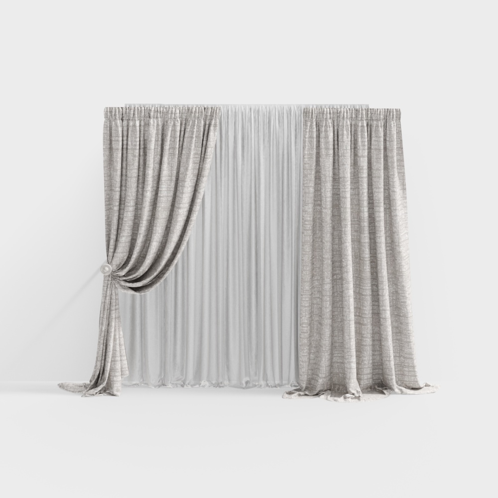 Set space-curtain