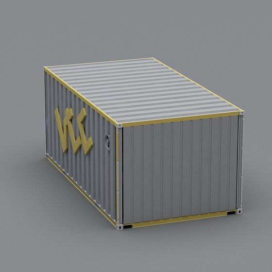 Stylish Container 3D model for Creative Projects