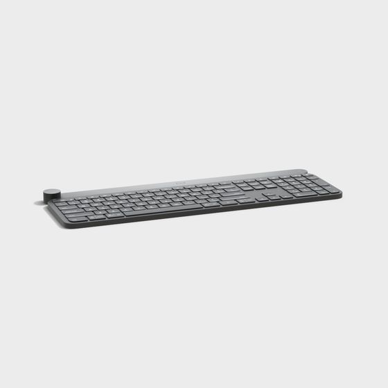 Minimalist Keyboard 3D model for Modern Design