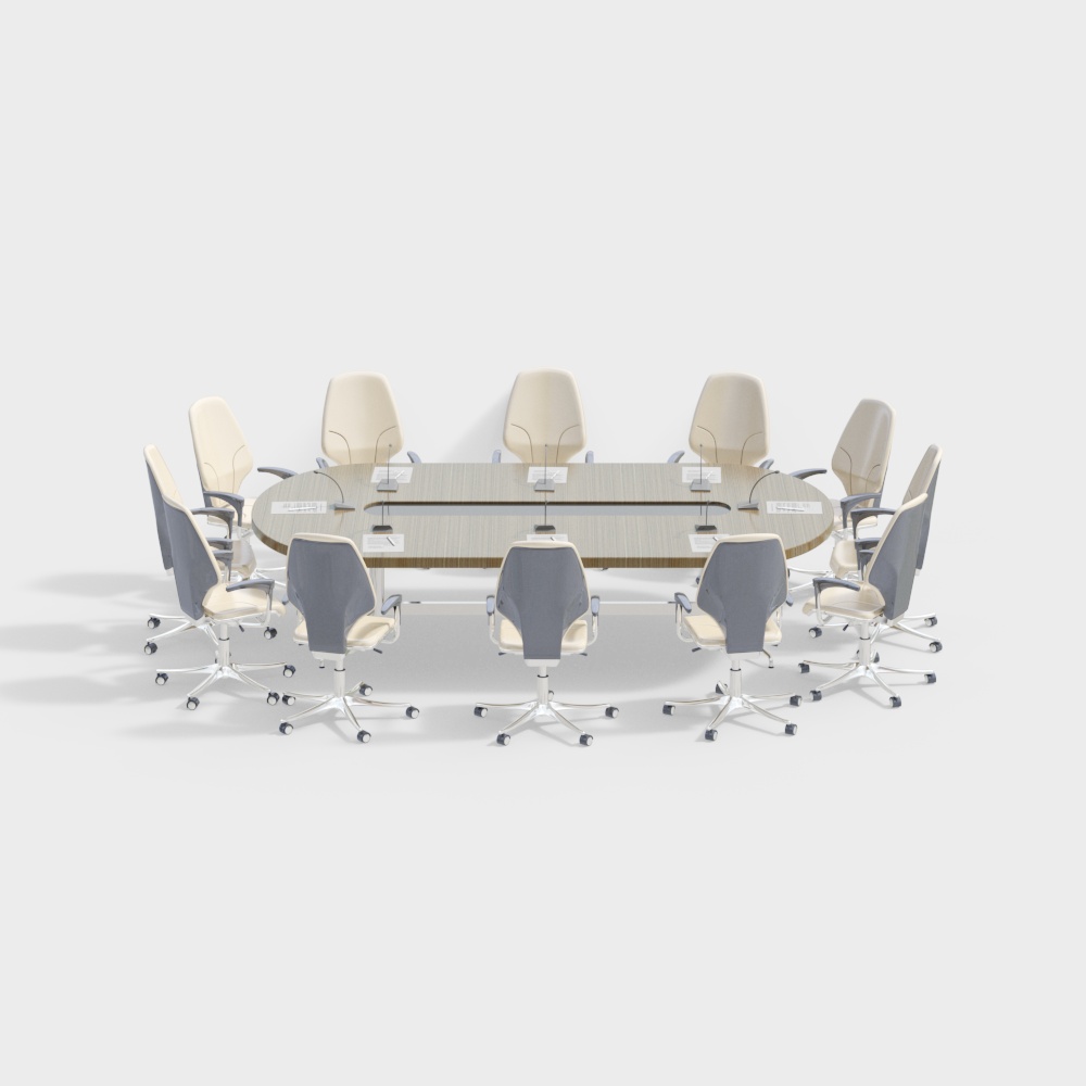 Modern conference tables and chairs