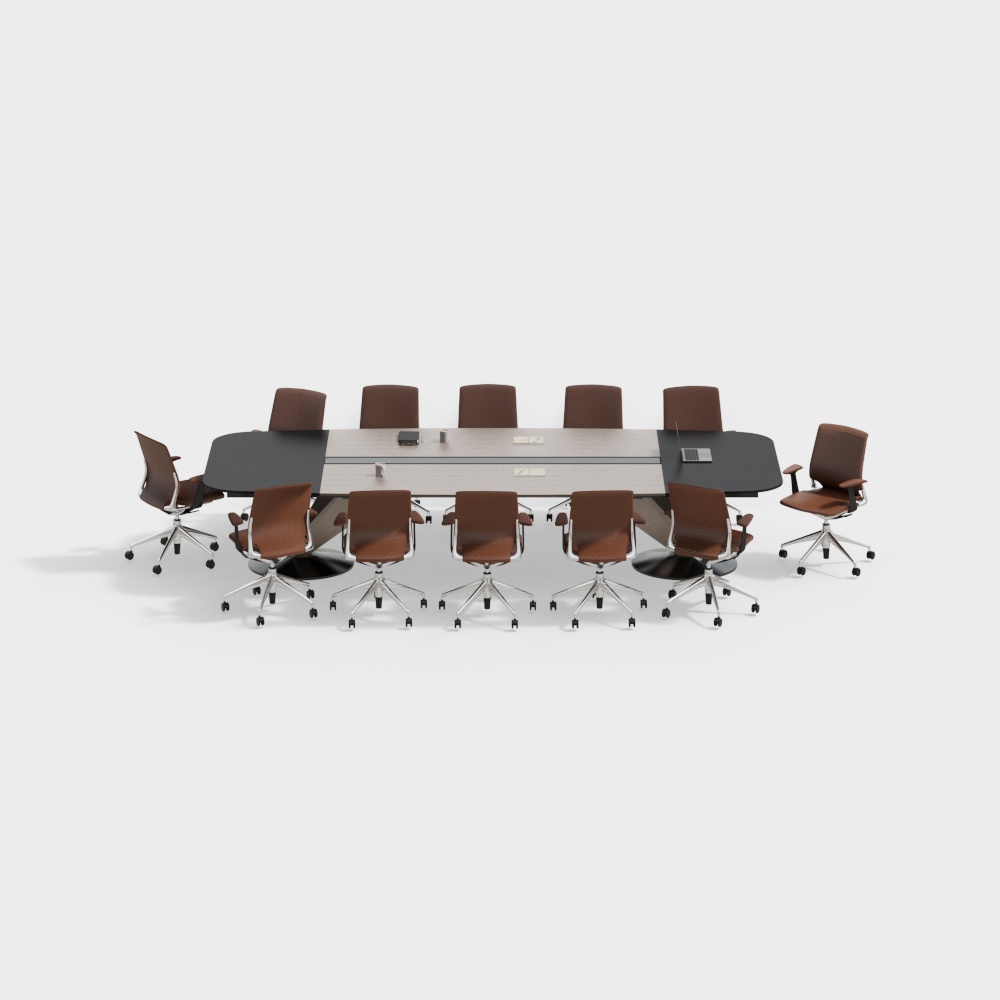 Modern conference tables and chairs