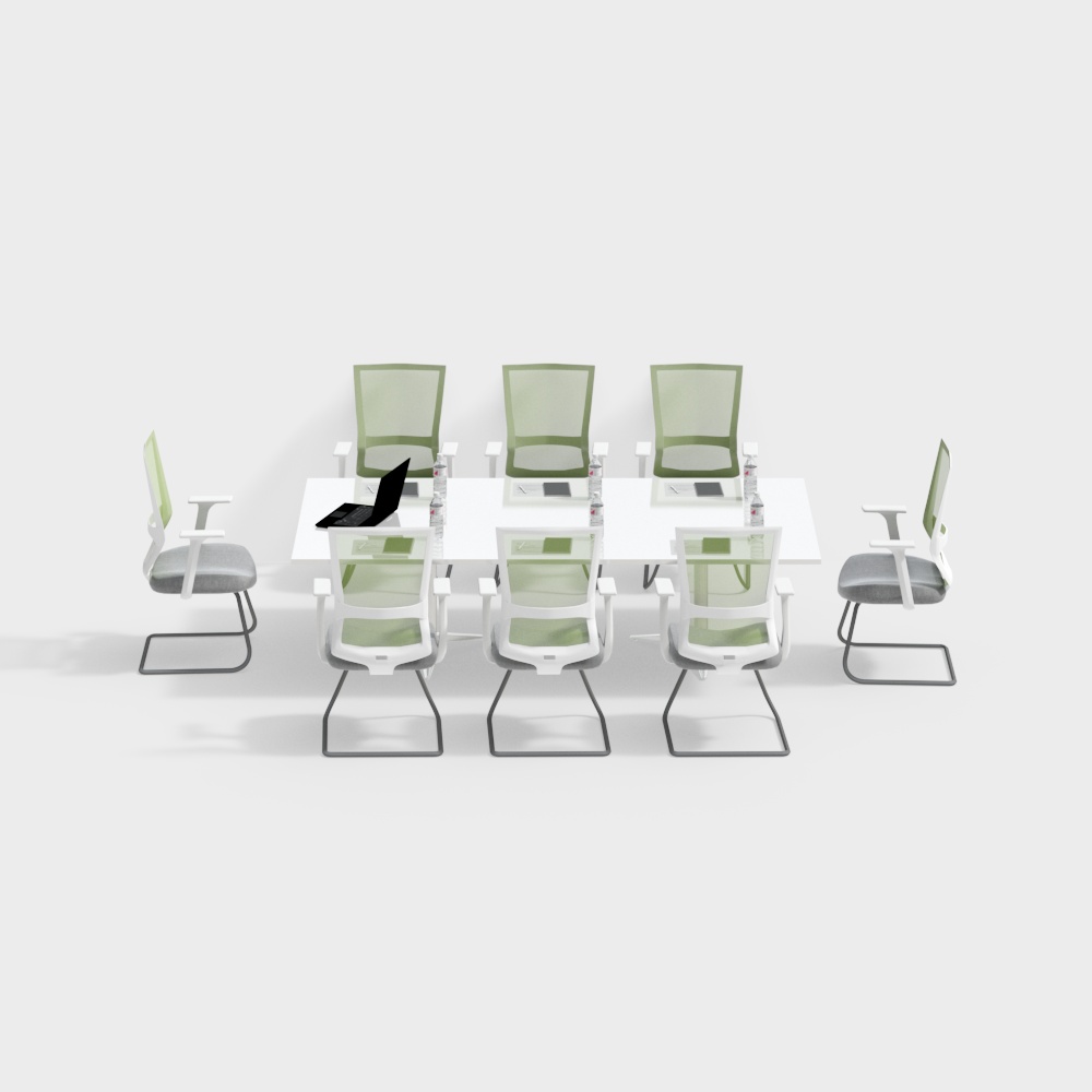 Modern conference tables and chairs